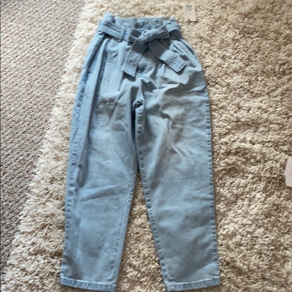 Flare mom jeans